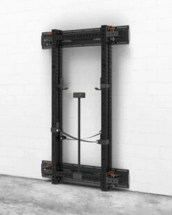 Monster Lite RML-390FULLW Fold Back Wall Mount Power Rack -Rogue Fitness Shop 390full monster lite fold back rack 4 xmbk1t