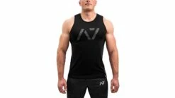 A7 Fitness Stealth Bar Grip Men's Tank 2 A7 Fitness Stealth Bar Grip Men's Tank -Rogue Fitness Shop A70004 WEB2 sykgmf