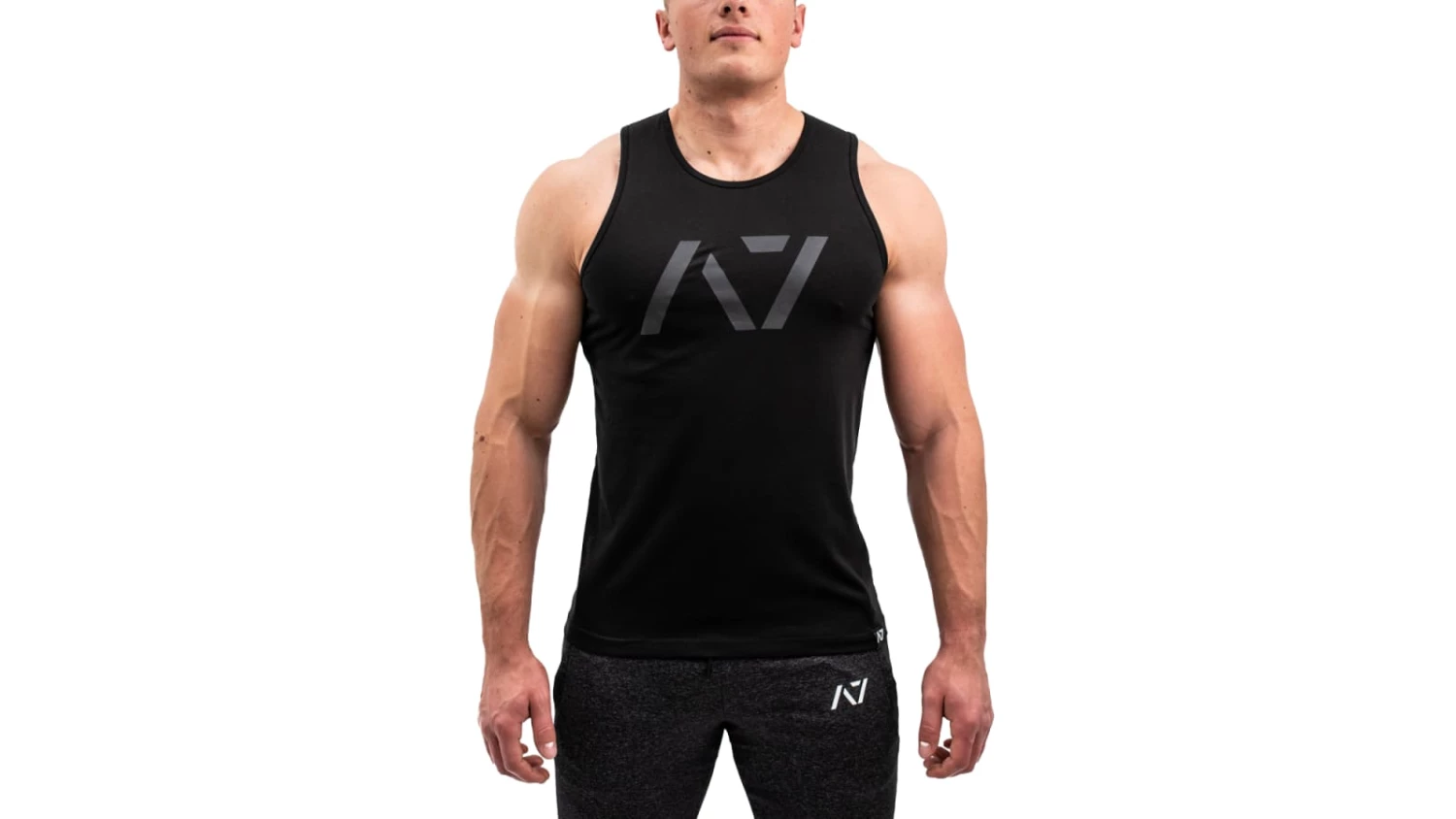A7 Fitness Stealth Bar Grip Men's Tank A7 Fitness Stealth Bar Grip Men's Tank -Rogue Fitness Shop A70004 WEB2 sykgmf