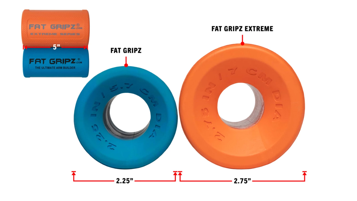 Fat Gripz Extreme Fat Gripz Extreme -Rogue Fitness Shop FG0002