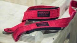 Harbinger Padded Leather Lifting Straps