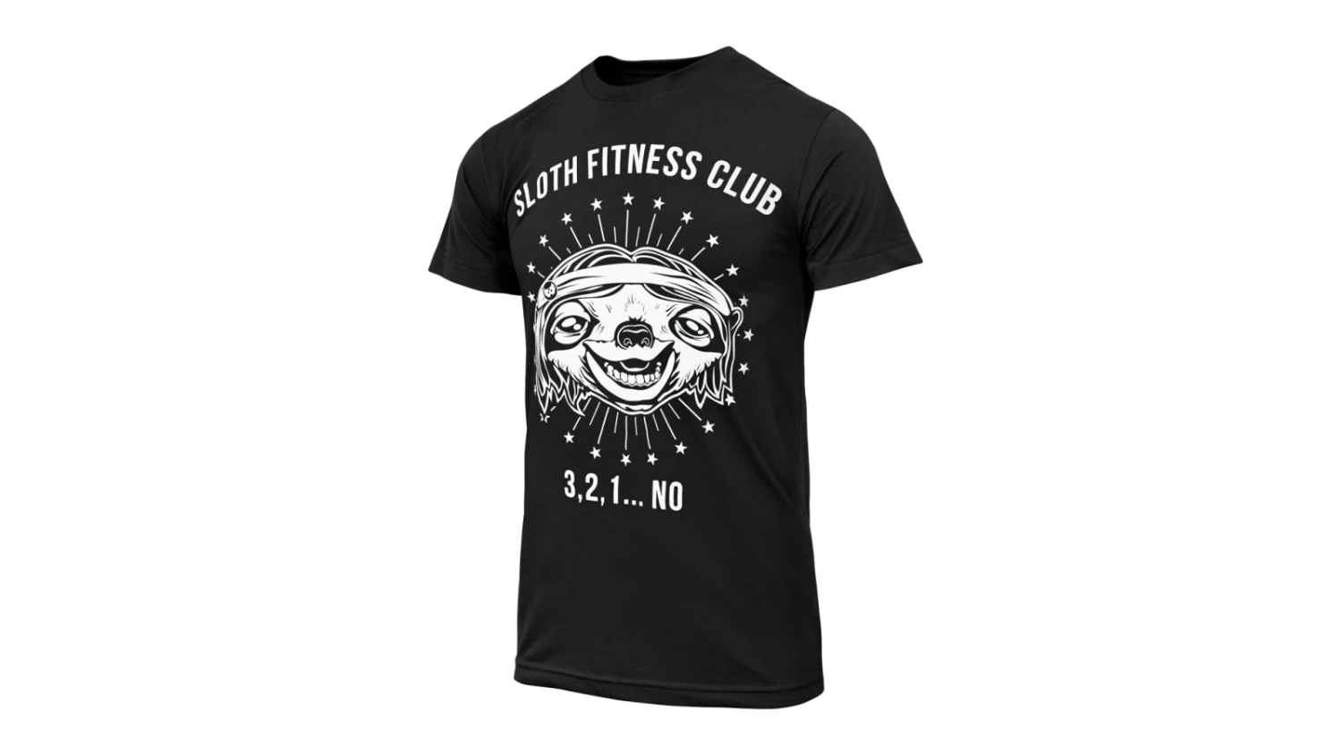 Sloth Fitness Club T-Shirt Sloth Fitness Club T-Shirt -Rogue Fitness Shop HW0559 H hthrlr