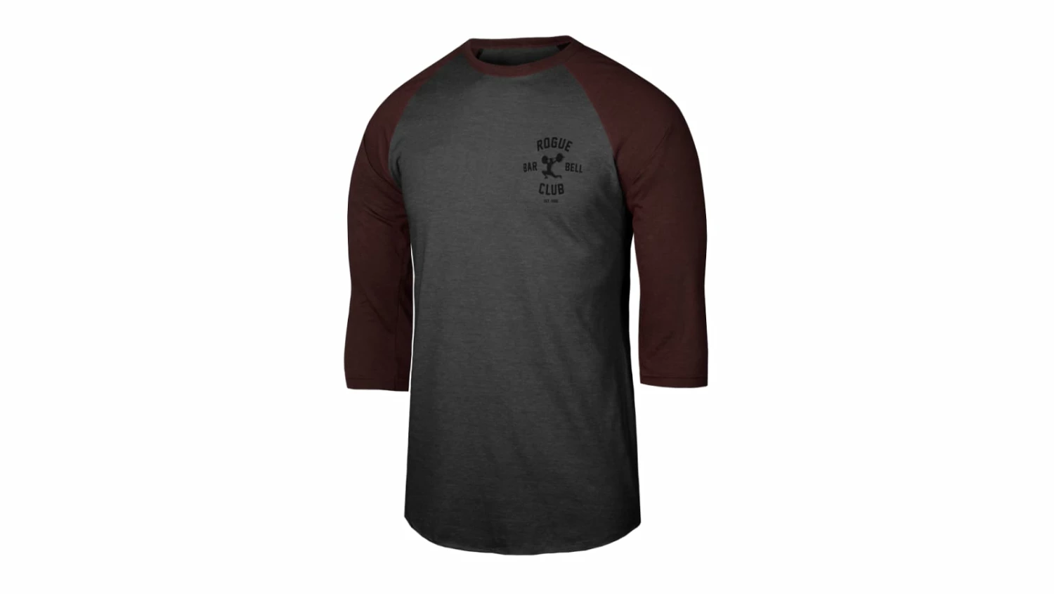 Rogue Barbell Club 3/4 Sleeve Shirt Rogue Barbell Club 3/4 Sleeve Shirt -Rogue Fitness Shop HW0574 H dh6rlf