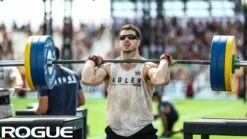 Jeff Adler Snow Leopard T-Shirt 2 Jeff Adler Snow Leopard T-Shirt -Rogue Fitness Shop HW0977 web2 mie6kx