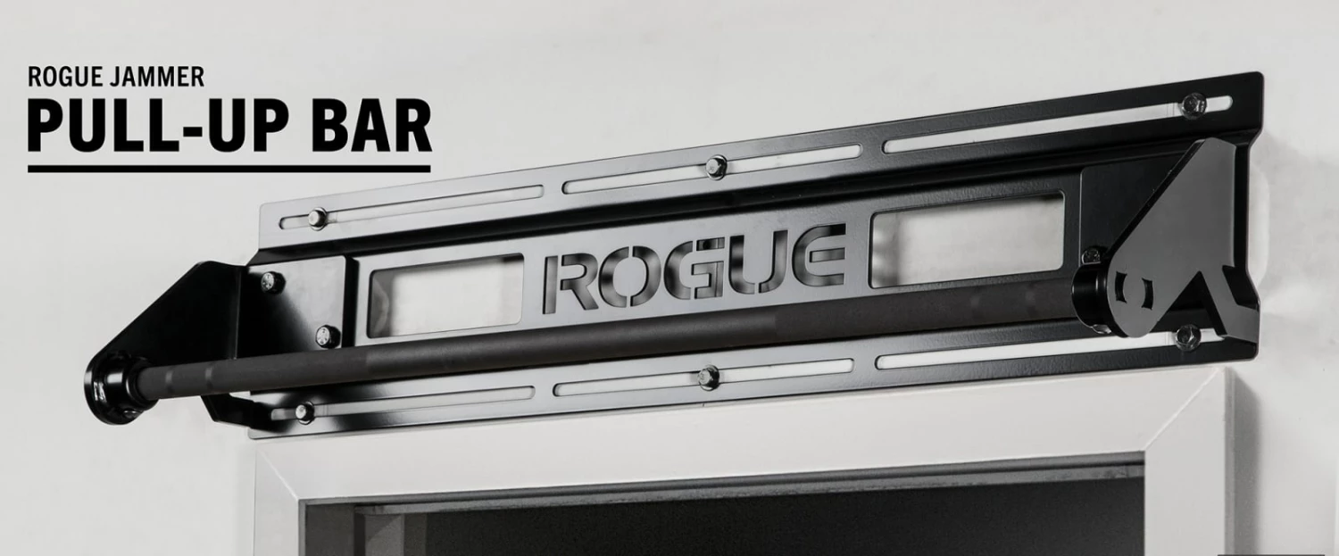Rogue Jammer Pull-up Bar Rogue Jammer Pull-up Bar -Rogue Fitness Shop JAMMERBAR HG Powdercoat Knurl jjozno
