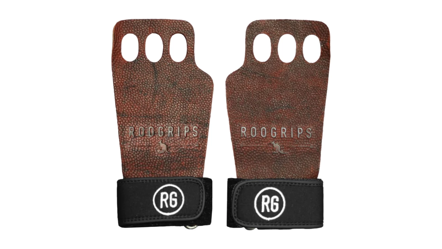 RooGrips 3 Hole Hand Grips - Pebble Grain RooGrips 3 Hole Hand Grips - Pebble Grain -Rogue Fitness Shop KG0006 H rkoyww