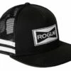 Rogue Striped Trucker Hat - Flat Bill