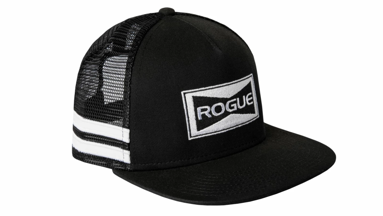 Rogue Striped Trucker Hat - Flat Bill Rogue Striped Trucker Hat - Flat Bill -Rogue Fitness Shop PK0054 H kwaioo