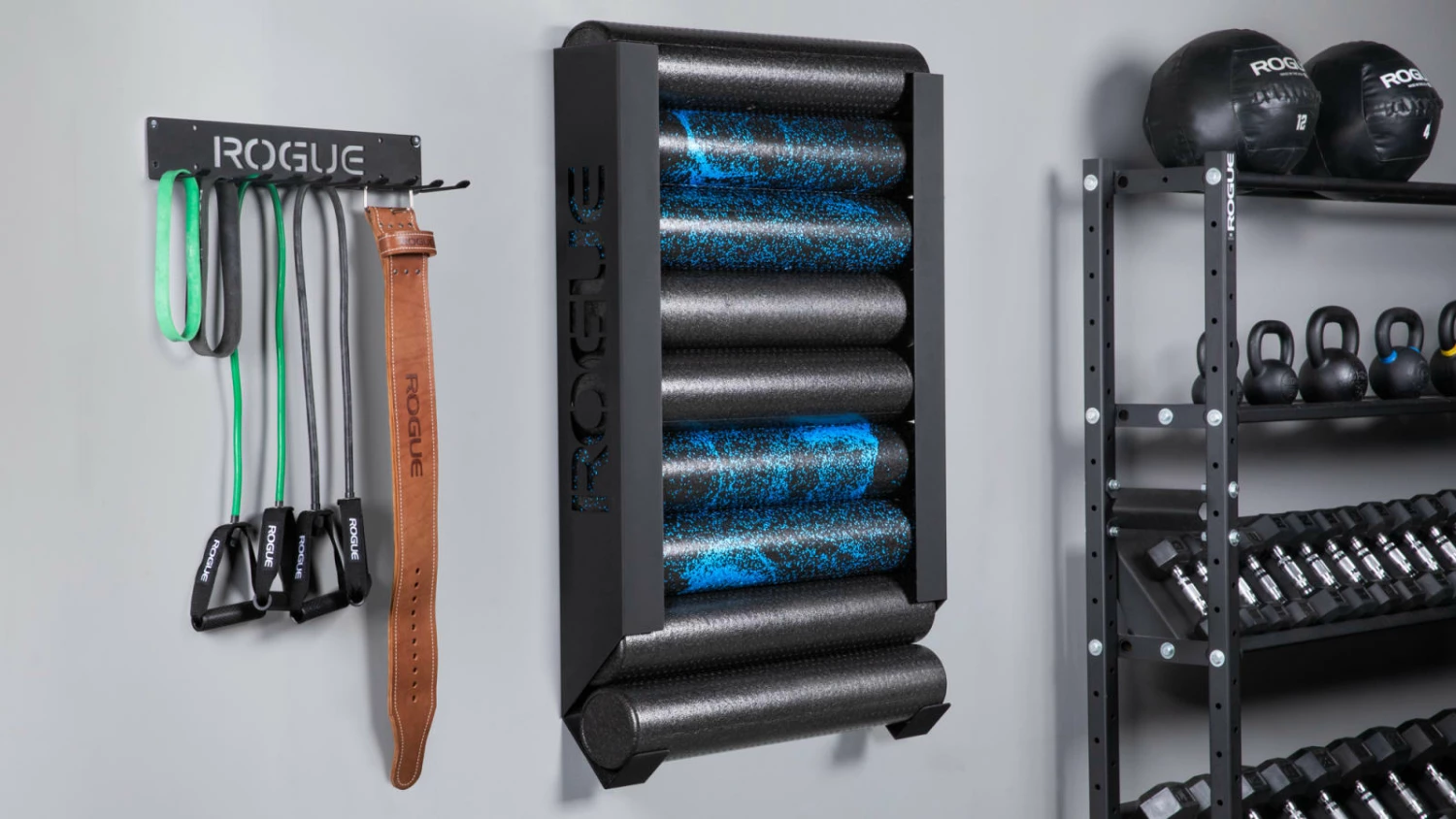 Rogue Wall Mount Foam Roller Storage Rogue Wall Mount Foam Roller Storage -Rogue Fitness Shop RA1095 H bmqpqp