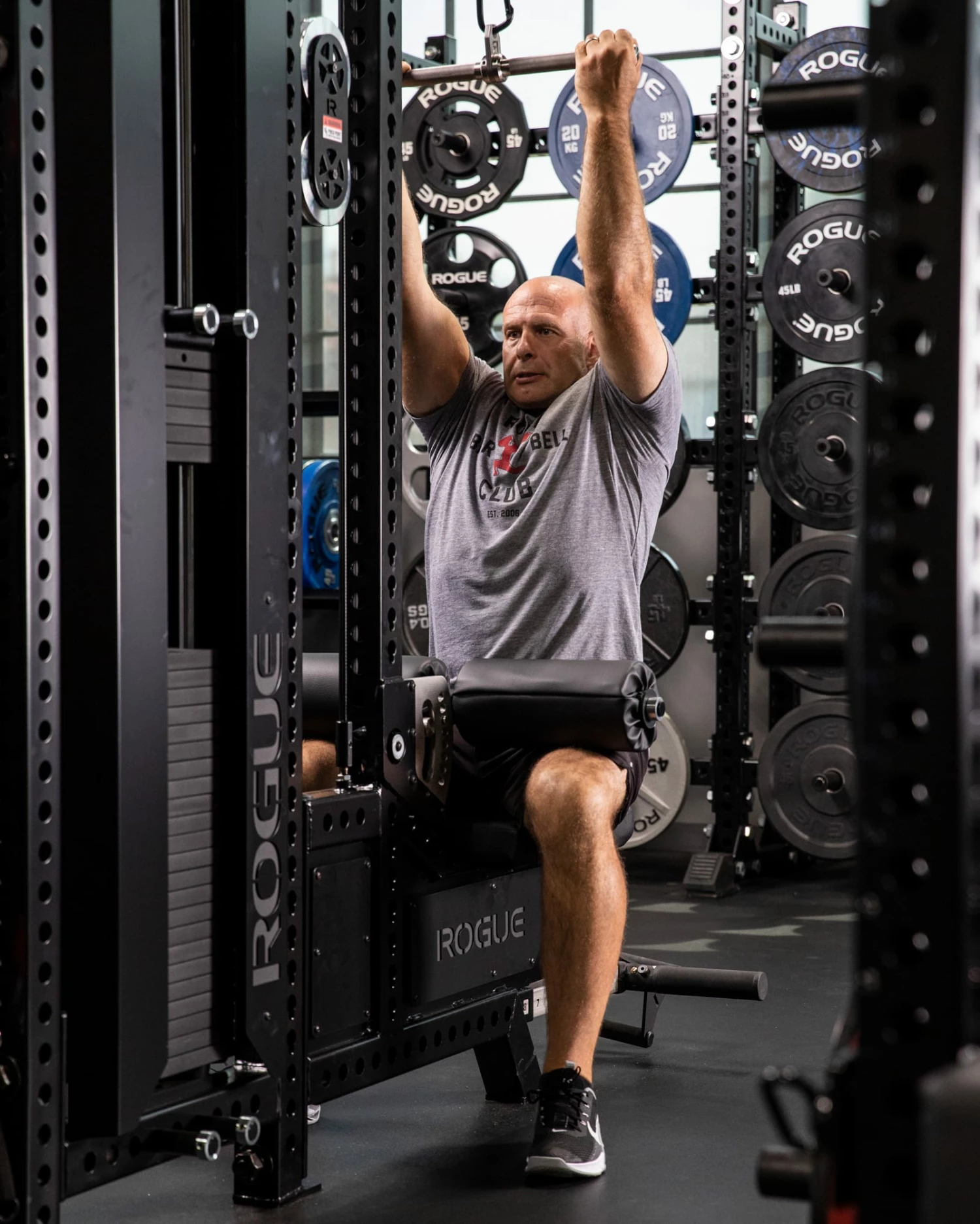 Rogue Stainless Straight Lat Bar Rogue Stainless Straight Lat Bar -Rogue Fitness Shop RA2712