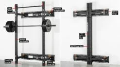 Rogue RML-3W Fold Back Wall Mount Rack