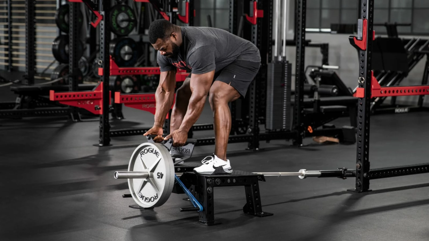 Rogue Indy T-Bar Row Rogue Indy T-Bar Row -Rogue Fitness Shop RF0965 BLACK MG web6 pc4hiz