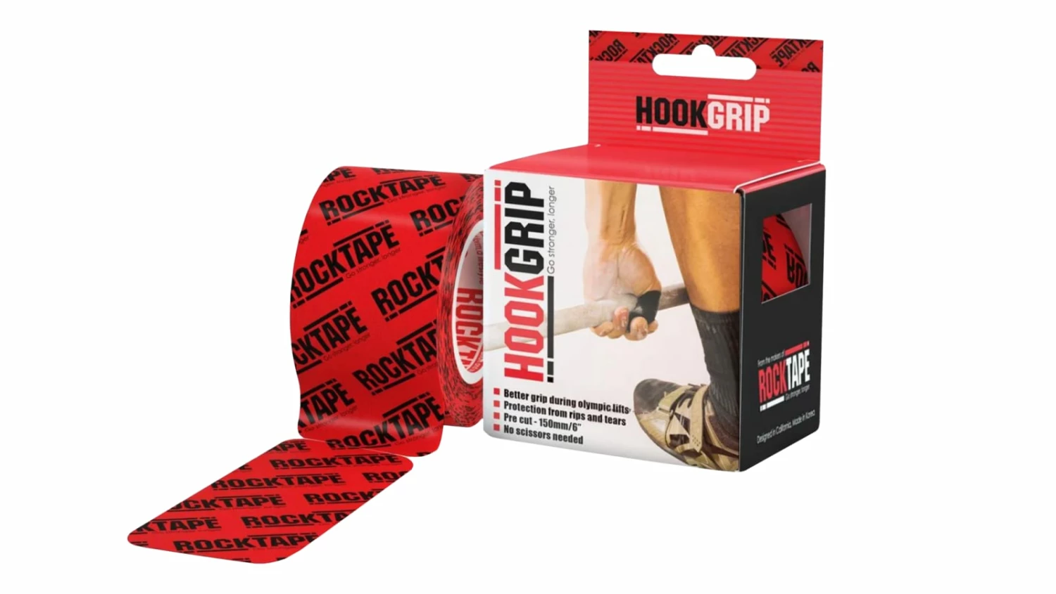 Rocktape Hookgrip Tape Rocktape Hookgrip Tape -Rogue Fitness Shop RO0034 H iywioc