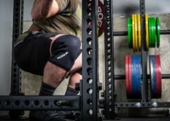 Rogue 5MM Knee Sleeve - Pair -Rogue Fitness Shop TEC0021 BLK WEB4 oq1cjh