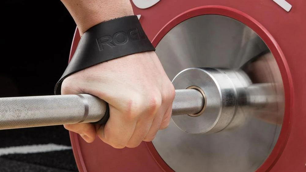 Rogue Oly Leather Lifting Straps - Image 2