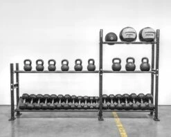 2-Tier Mass Storage System - 43" 2 2-Tier Mass Storage System - 43" -Rogue Fitness Shop XX7311 web2 nsbkah