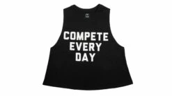 Compete Every Day Women's Racerback Crop Tank