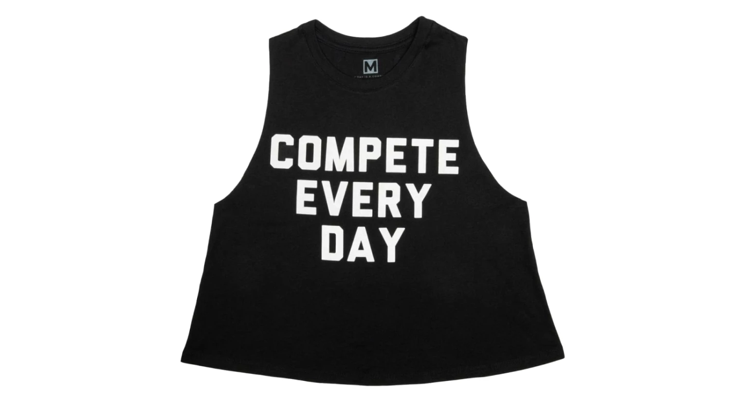Compete Every Day Women's Racerback Crop Tank